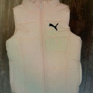Kids Pink Puffer Vest